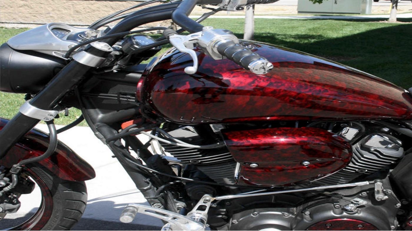 ike Tank All Parts - Hydro dipped with skulls finish ike Tank All Parts - Hydro dipped with skulls finish